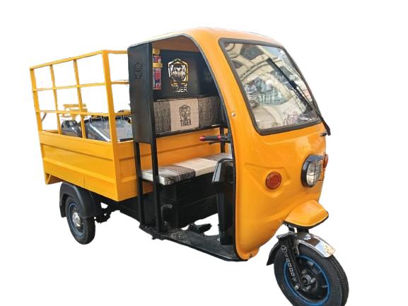 RYA Motors Vaagai RJ electric 3 wheeler loader vehicle Chennai caged cargo carrier